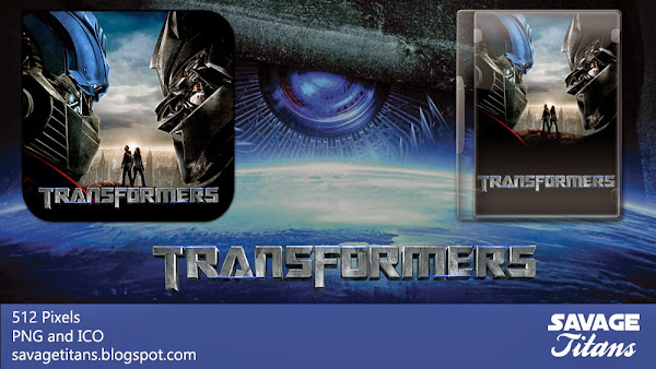 Transformers (2007) Movie Folder Icon