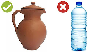 Health benefits of drink water in earthen pots