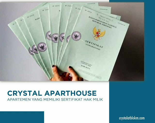 Alasan memilih Crystal Aparthouse Jakarta Selatan