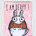 I'm derpy! - PaperArtsy Zinski rabbit