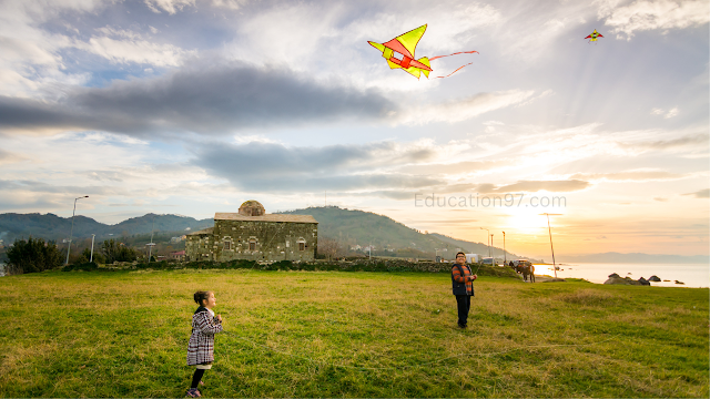 Kite Flying Photo