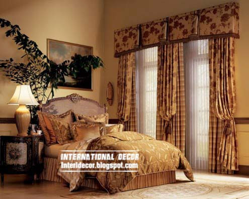 Classic curtain designs, bedroom curtains 2015, floral curtains