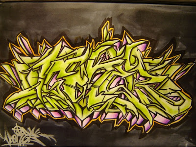 Wildstyle graffiti Alphabet Design Idea by Ciasalonica Picture