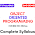 Object Oriented Programming Syllabus: B.Sc. CSIT 2nd Semester (2080)