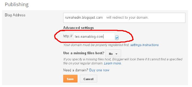 setting custom subdomain dari namecheap