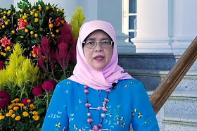 President Halimah urges Singaporeans to get vaccinated in CNY message, posted on Monday, 15 February  2021