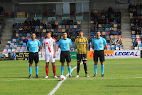 Partido del Barakaldo CF contra el Vitoria