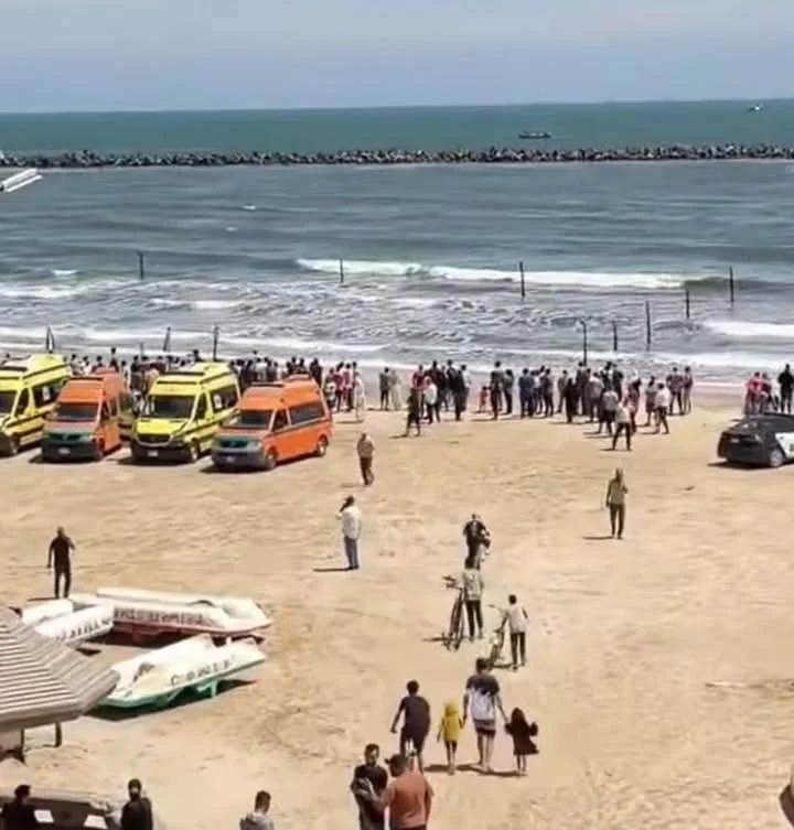 سقوط طائرة تدريب حربية بشاطئ رأس البر واستشهاد طاقمها أثناء مهمة تدريبية