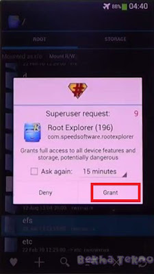 Request super user