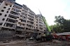 Российский ракетный удар по жилым домам в Киеве 26 июня. Шел 5 месяц войны