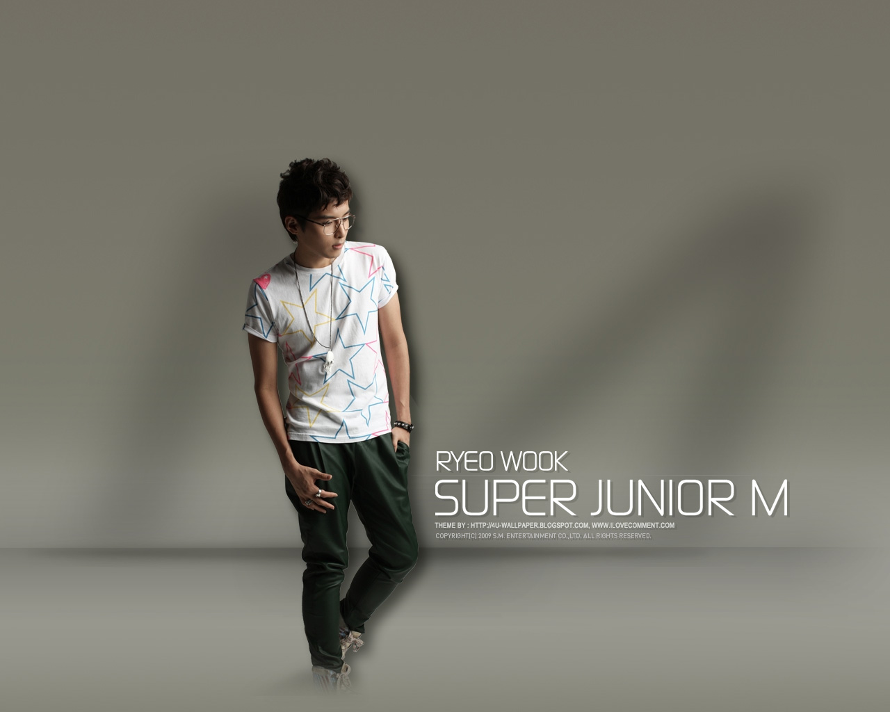 Wallpaper Super Junior M The First Mini Album (SUPER GIRL)