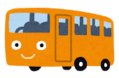 バスのキャラクター「オレンジ」