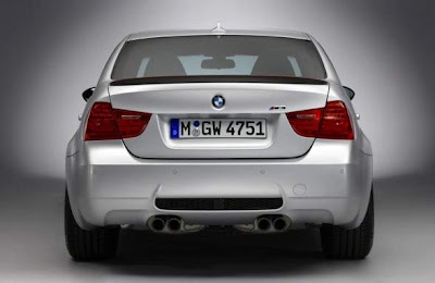 2012 BMW M3 CRT Rear View