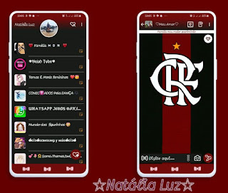 Flamengo Theme For YOWhatsApp & Fouad WhatsApp By Natalia luz