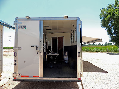 Horse Trailer Writing Shed