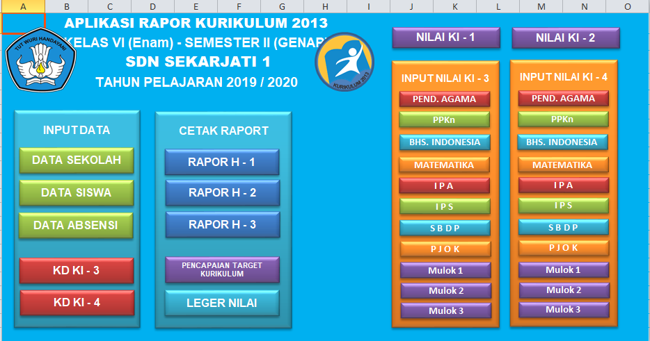 Download Aplikasi Raport K13 Kelas 6 Semester 2 Revisi ...