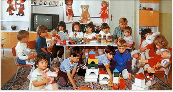 Спомен за детската градина в 5 снимки от 80-те 