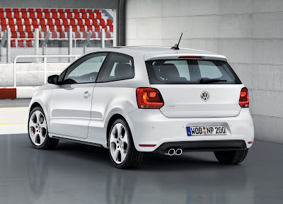 2011 Volkswagen Polo GTI Rear Angle View
