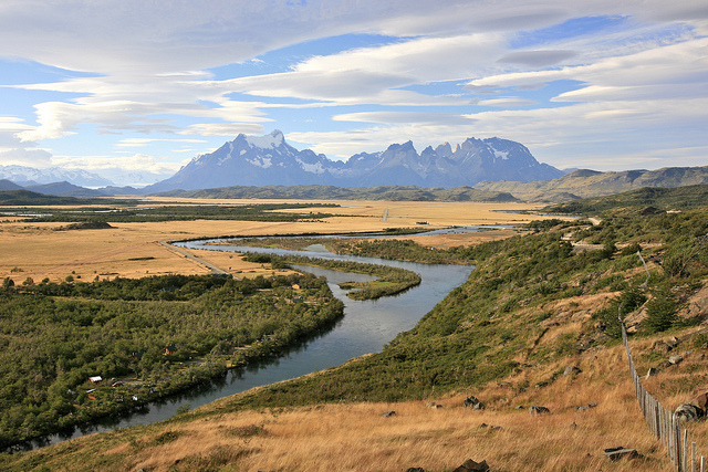 Cordillera del Paine na Patagônia Chilena
