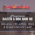Hadith & Doa Hari Ini | 20 April 2021 | 8 Ramadhan 1442H | SELASA