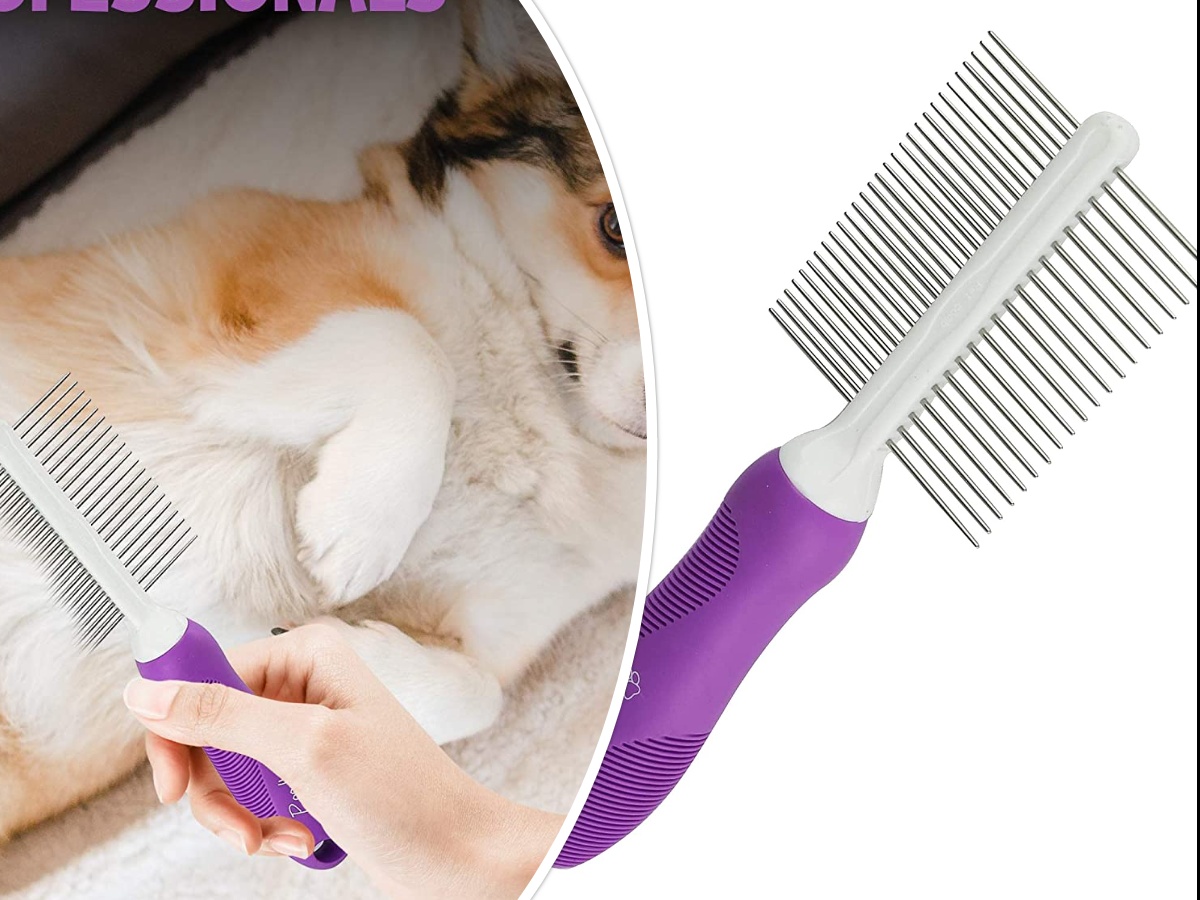 Double-Sided Pet Comb