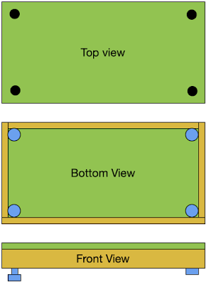 Laundry Equipment Platform Drawing