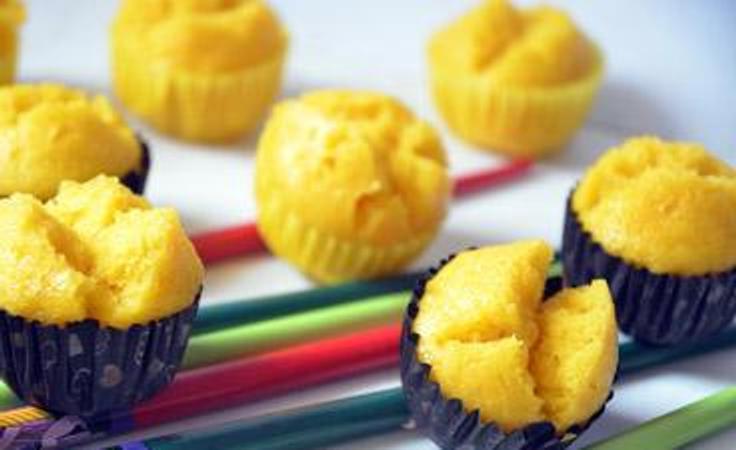 Resep Indonesia: Resep Muffin Labu Kuning. Tanpa Mixer 