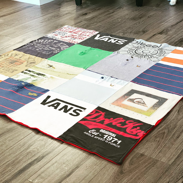 TShirt Quilt from RE-Vive the TEE