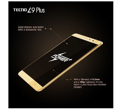 Tecno L9 Plus, 6" - 16GB Memory, 2GB RAM, 13Mpx Camera, Price & Specs in Uganda