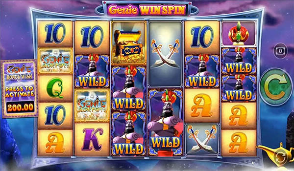 Main Gratis Slot Indonesia - Genie Jackpots Megaways (Blueprint Gaming)