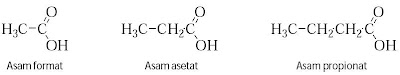 contoh asam karboksilat
