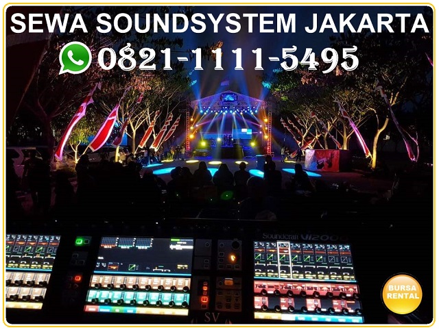 SEWA SOUND SYSTEM MURAH DI JAKARTA 