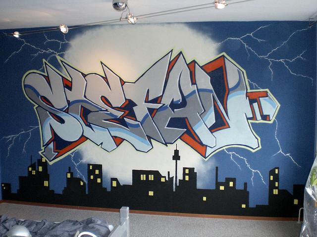 Graffiti Font Alphabet 