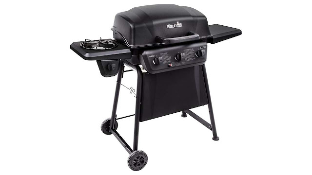 Char-Broil Classic Gas Grill with Side Burner