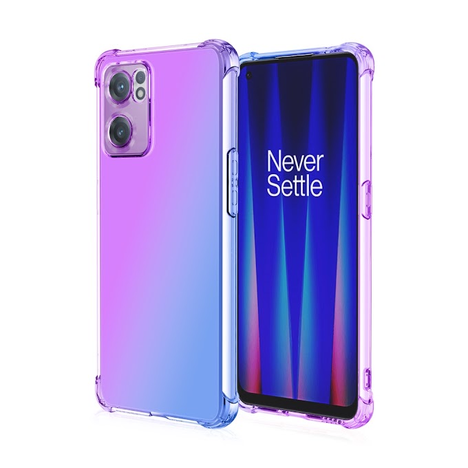 [ qiumeikeji.vn ] Ốp Điện Thoại TPU Dẻo Trong Suốt Màu Gradient Thời Trang Chống Rơi Cho OPPO Reno7 pro 5G 4G SE Z A96