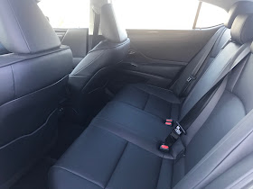 Rear seat in 2020 Lexus ES 300h