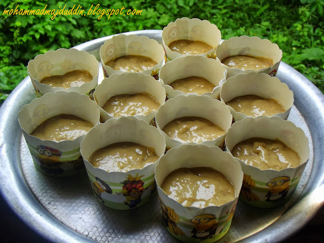 SALAM DUNIA: Resepi Muffin Pisang (Bakar or Kukus)