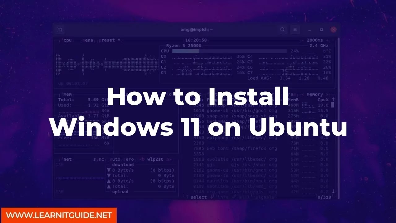 How to Install Windows 11 on Ubuntu