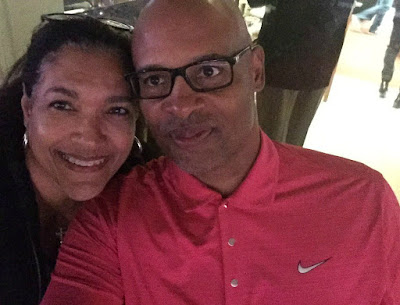 Clark Kellogg with his wife Rosy