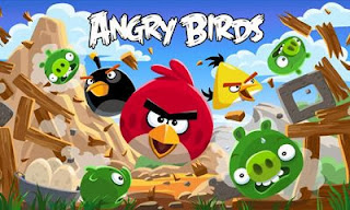 Screenshots of the Angry Birds for Android tablet, phone.
