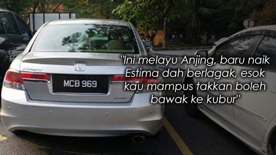 “Dah La Kereta Kena Calar, Aku Pula Kena Maki”