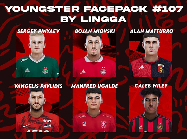 Youngster #107 Facepack For eFootball PES 2021