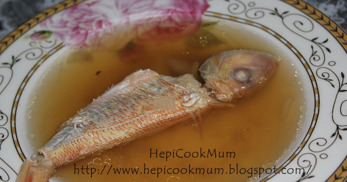 Hepi Cook Mum: Sup Ikan Kerisi