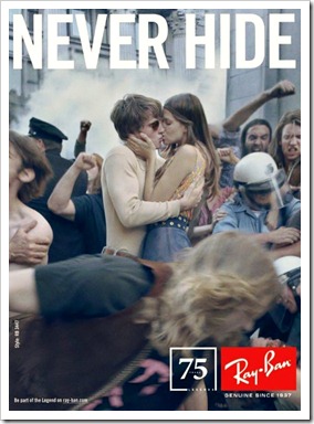 ray ban never hide straight version
