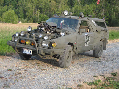 Battle Wagon Art Car - Another one for the Apocalipse