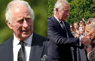 King Charles III and Queen Camilla arrived in Buckingham Palace