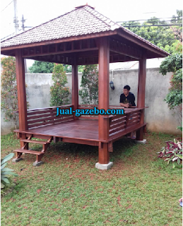 Contoh Gazebo Terpasang