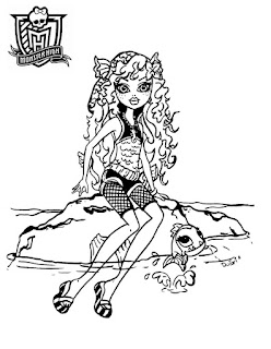 Desenhos para colorir Monster High