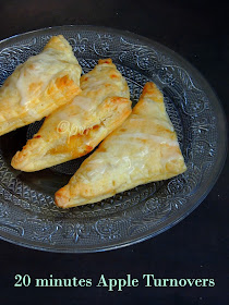 20 minutes Apple turnovers, Apple turnover