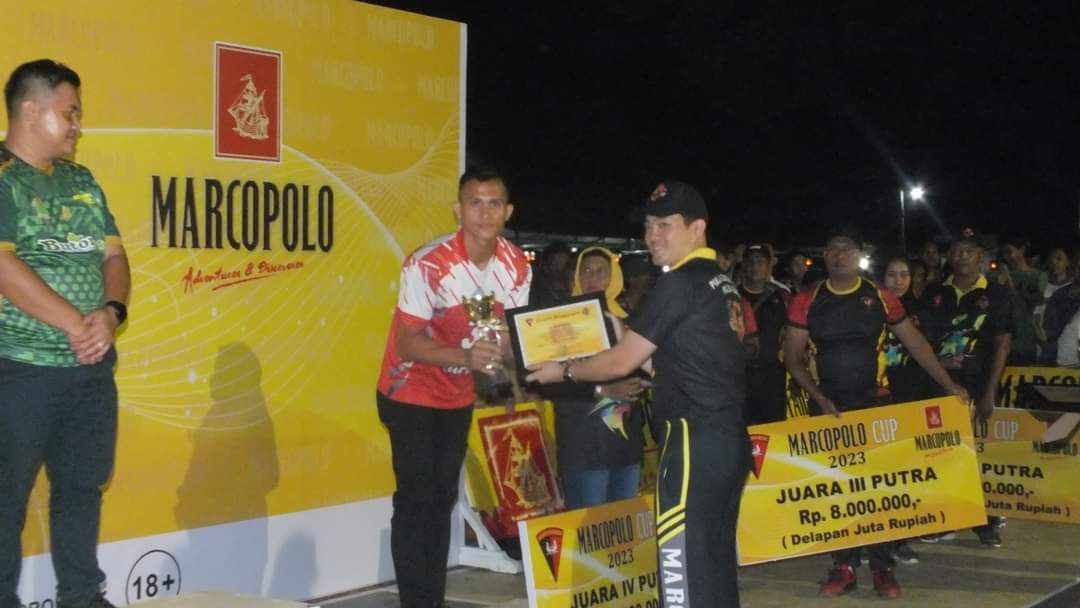 HUT BRIMOB Ke 78, PTPN IV Juara Voli Marcopolo Cup 2023